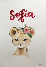 Cargar imagen en el visor de la galería, Acuarelas personalizadas