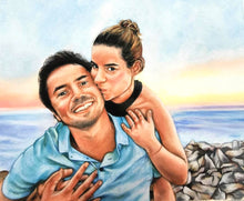 Cargar imagen en el visor de la galería, Retratos en pastel